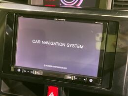 【8型ナビゲーション】目的地までしっかり案内してくれる使いやすいナビ。Bluetooth接続すればお持ちのスマホやMP3プレイヤーの音楽を再生可能！毎日の運転がさらに楽しくなります！！