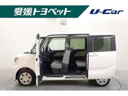 センターピラーレスで乗り降りラクラク♪