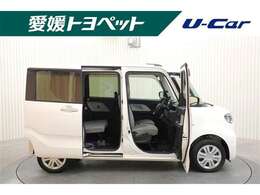 広い開口部＆低い床で乗り降りラクラク♪