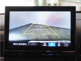 ◆バックカメラ◆リバースにするだけで映ります、後方の安全確認や、狭い駐車場での車庫入れ、雨の日や夜間など視界の悪い時に便利です！安全にバックする為には欠かせない装備です。