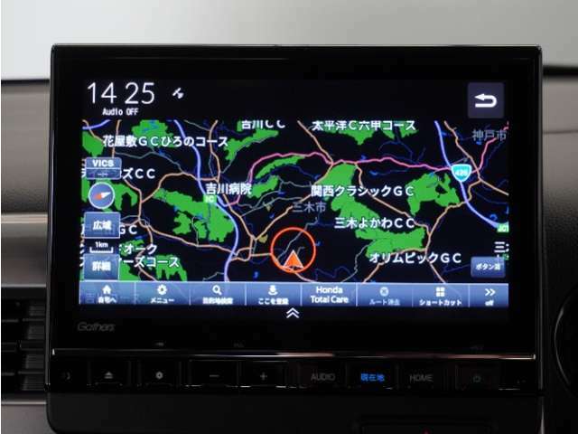 ◆ホンダ純正メモリーナビ◆初めての場所もナビゲーションがご案内！楽しい旅行をサポートします。
