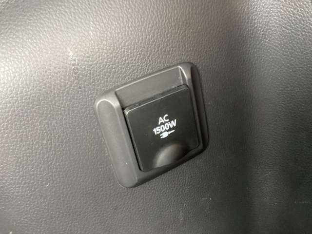 アウトドアなどでコーヒーメーカーやホットプレートなど1500Wまでの電化製品が使用できます！ドライブで夜景を見ながら暖かいコーヒーを飲むのもオシャレですね！