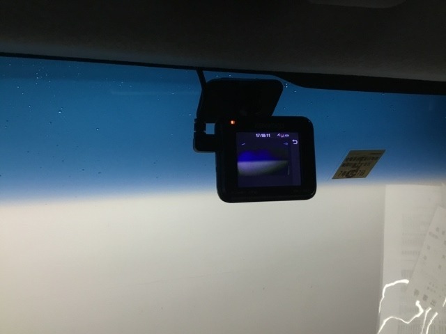万が一事故にあった場合でもドライブレコーダーがその瞬間の映像を記録しています。