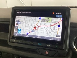 ギャザズナビ搭載です。知らない道も安心ですね！