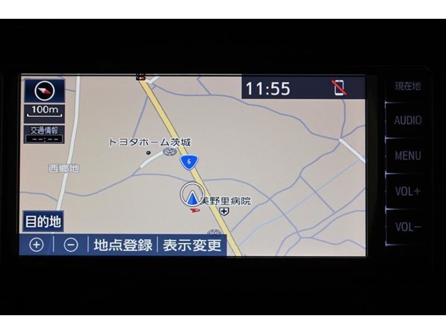 純正SDナビゲーションです。（NSCN-W68）　初めて行く場所も道に迷うことなく安心です。