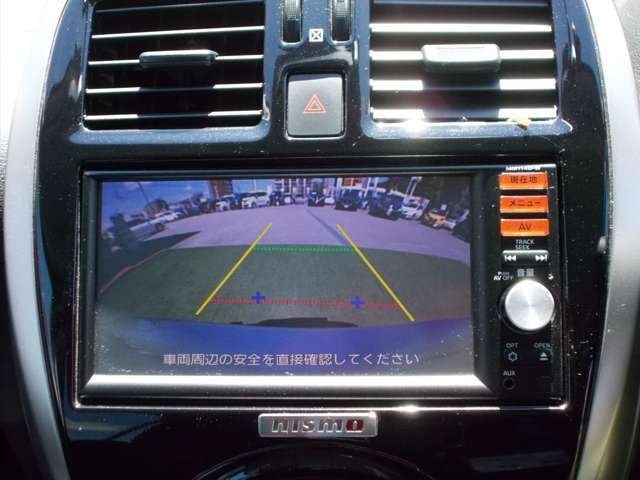 バックカメラ付き！初めてのお車をお探しの方や駐車が苦手な方でも安心です。