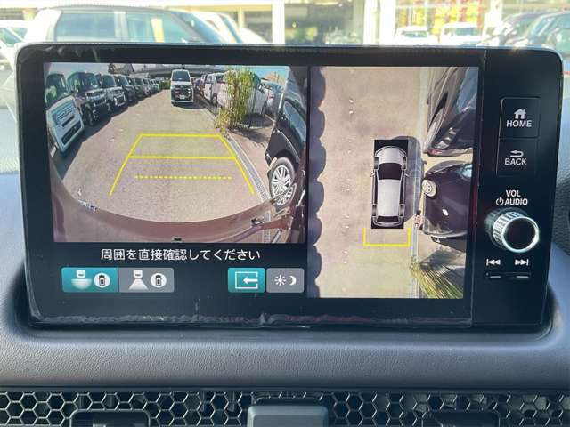 【全周囲カメラ＆バックカメラ】車両の周囲を映像で確認できます。接触リスクの軽減に役立ちます！