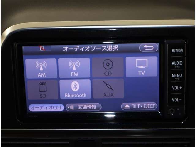 フルセグTV・CD・再生・Bluetooth接続・等がご利用いただけます。