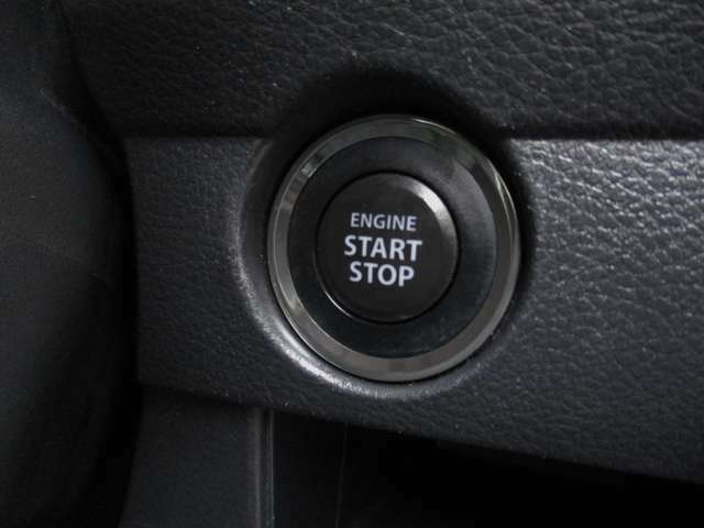 ボタンひとつでエンジン始動・・・らくらく『プッシュスタート』です♪