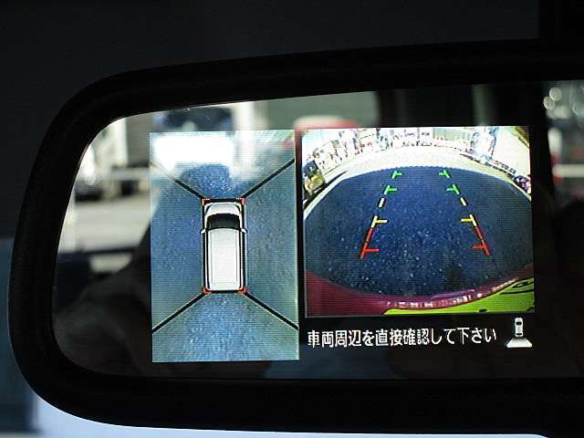 全方位カメラで駐車も楽々！