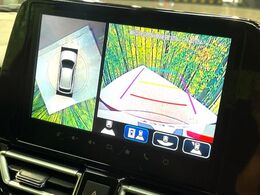 【全方位モニター用カメラ】専用のカメラにより、上から見下ろしたような視点で360度クルマの周囲を確認することができます☆死角部分も確認しやすく、狭い場所での切り返しや駐車もスムーズに行えます。