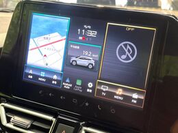 【純正ナビ】人気の純正ナビを装備。オーディオ機能も充実しており、Bluetooth接続すればお持ちのスマホやMP3プレイヤーの音楽を再生可能！毎日の運転がさらに楽しくなります！！