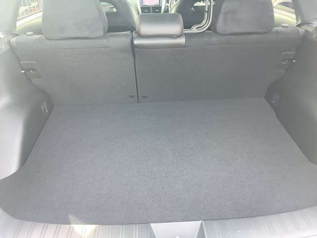 とても広いトランクルームです。