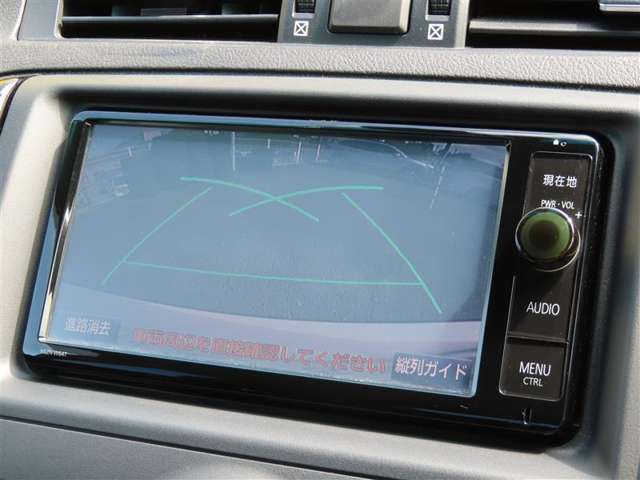 車庫入れもお任せのバックカメラ付き！
