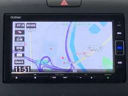 ホンダ純正ナビ付き！独自のインターナビ搭載により、リアルタイムの交通渋滞情報だけでなく、お出掛け先の天気や様々な情報も取得できドライブをよりお愉しみ頂けます！♪