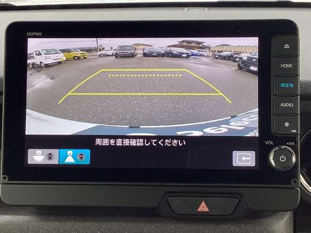 バックカメラ装着済！死角になりやすい後方もとても見やすいです☆車庫入れに自信がない方や縦列駐車が苦手な方にも、オススメ装備です！安心度もアップ！