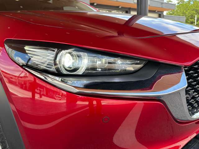 LEDヘッドライトは明るく視認性が良いため、夜間でも安心して運転が可能です。