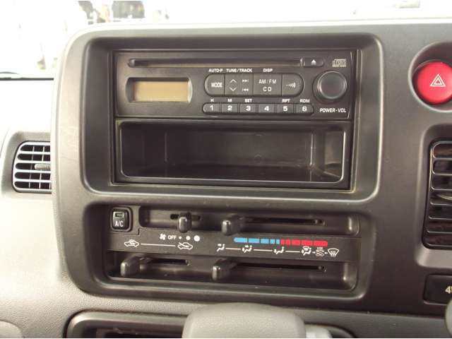 エアコン装備で快適な室温に♪