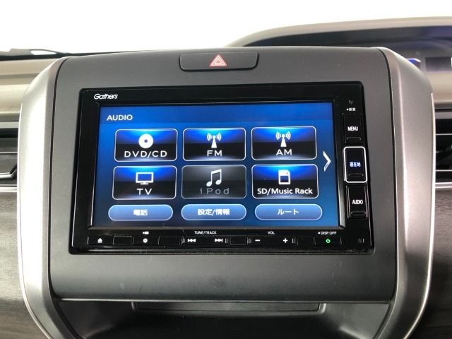 【純正ナビ】Honda純正のGathersナビがついています！Bluetoothも使えます♪