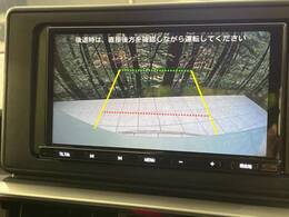 【バックカメラ】駐車時に後方がリアルタイム映像で確認できます。大型商業施設や立体駐車場での駐車時や、夜間のバック時に大活躍！運転スキルに関わらず、今や必須となった装備のひとつです！