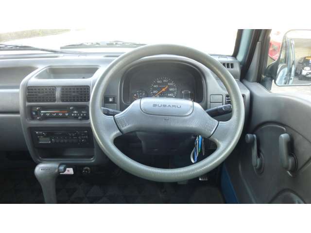 こんな幸せ見つかりました。パワステハンドルで運転楽々です。