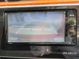 バックガイドモニターで、後方を確認しながら安心して駐車することができます。運転初心者も熟練者も必須の機能ですよ！