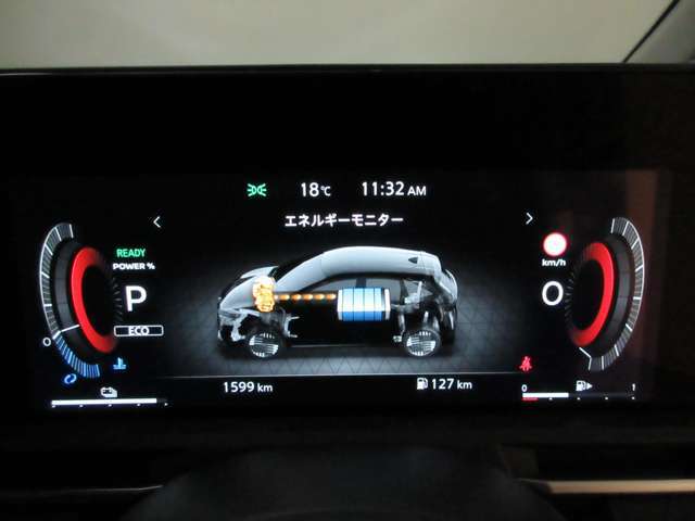 アドバンスドドライブアシストディスプレイ　12.3インチ大型カラーディスプレイ車両状態も表示します。