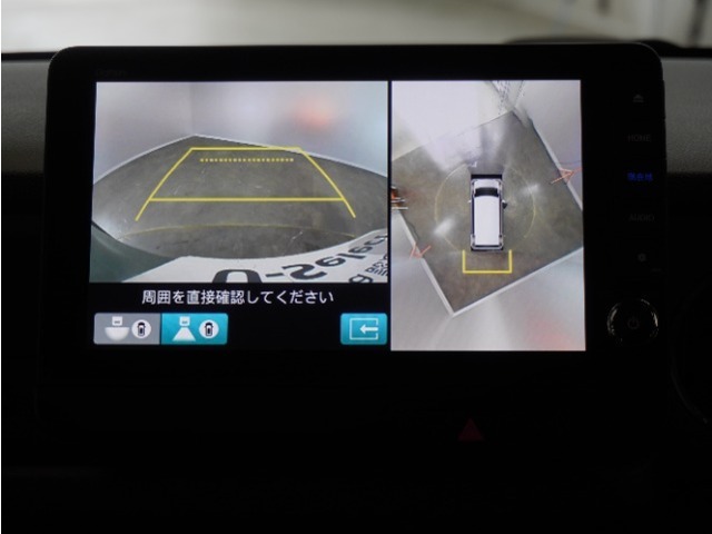 ◆全周囲カメラシステム◆運転席から見えにくい後方などをナビ画面で確認でき運転を支援するシステムです！
