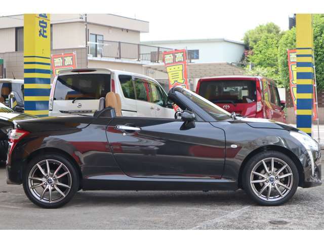 車高も落ちすぎておらず、上品で普段使いとしても扱いやすいと思います。