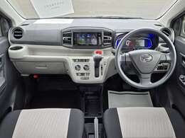 【インパネ全体】全方位で視界が広く、高い目線で運転もしやすいです！