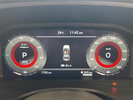 【　スピードメーター　】メーターまわりも鮮やかに照らし出され、デザイン、安全性ともにバッチリですね♪