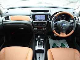 すっきりとしたエクシーガらしいデザインのダッシュ回り！フロントビューの視認性もよく運転しやすいと思います★