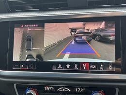 ●サラウンドビューカメラ『車両の4つのカメラから得た映像を合成し、上空から眺めているような映像をモニターに映し出します。車両周辺の歩行者や障害物などの発見に役立ちます。』