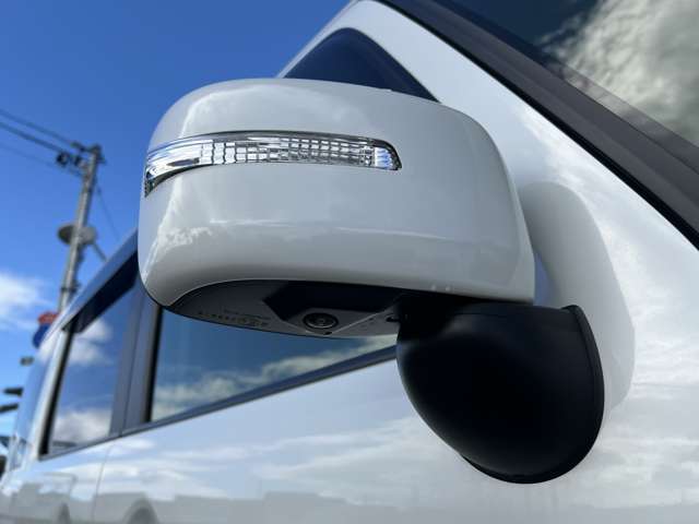 ミラー下のカメラが全方位カメラの証♪