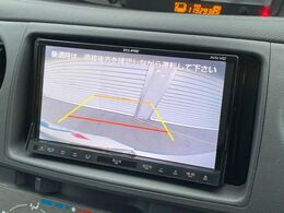 【バックカメラ】駐車時に後方がリアルタイム映像で確認できます。大型商業施設や立体駐車場での駐車時や、夜間のバック時に大活躍！運転スキルに関わらず、今や必須となった装備のひとつです！