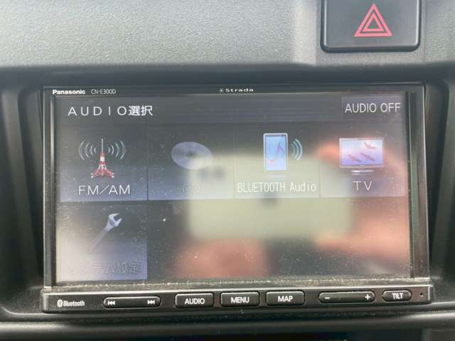 ◆パナソニック製SDナビ【SN-E300D】◆CD◆ワンセグTV◆ラジオAM/FM◆ブルートゥースオーディオ＆通話