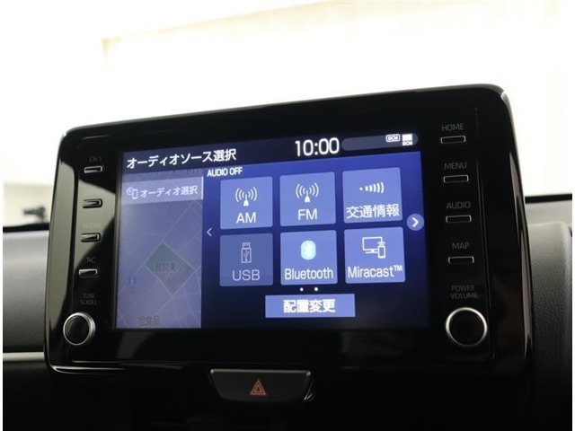 AM/FM/フルセグTV視聴・スマートフォン接続でお好きな映像や音楽を楽しむことも可能です。※対応機種については別途ご確認ください