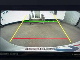 【バックカメラ】駐車時に後方がリアルタイム映像で確認できます。大型商業施設や立体駐車場での駐車時や、夜間のバック時に大活躍！運転スキルに関わらず、今や必須となった装備のひとつです！