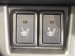 【シートヒーター】寒い日に重宝するシートヒーター！エアコンより早く温まってくれるので寒がりの人も安心ですね♪エアコンの温風は乾燥するから苦手、という方にもをおすすめです。