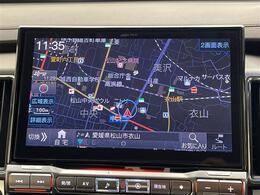 【ALPINE11インチナビ】ALPINE製の11インチナビがついています！映像がきれいで見やすいです！また、直感的な操作が可能です！