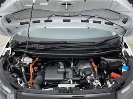 【エンジンルーム】エンジンの調子は良好です！ご納車前にはしっかりとオイル交換・その他油種類の点検補充をさせて頂きます。また、ガリバーでは修復歴のある車は販売いたしません。