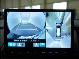 ◆全周囲カメラシステム◆運転席から見えにくい後方などをナビ画面で確認でき運転を支援するシステムです！
