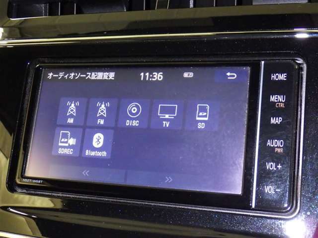 ブルートゥースオーディオ機能付です！お持ちの　i-Pоdなどで音楽を楽しめます。