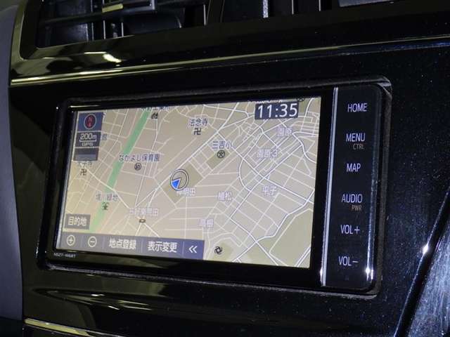 ナビ装着車で知らない道もラクラク！