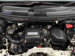 【エンジンルーム】エンジンの調子は良好です！ご納車前にはしっかりとオイル交換・その他油種類の点検補充をさせて頂きます。また、ガリバーでは修復歴のある車は販売いたしません。