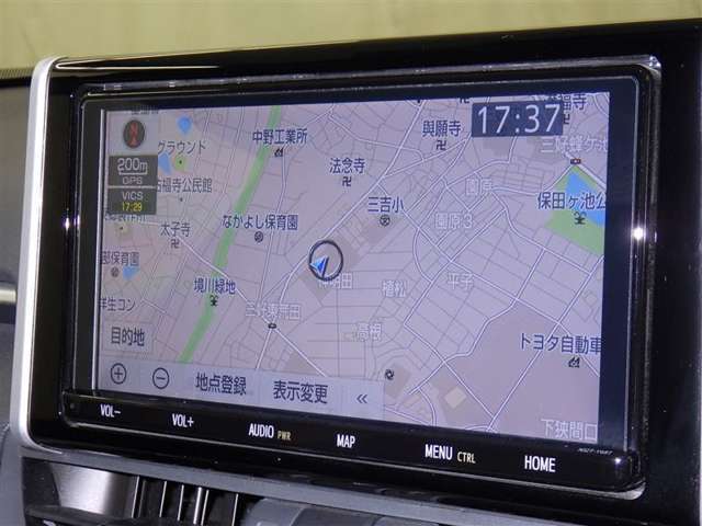 ナビ装着車で知らない道もラクラク！