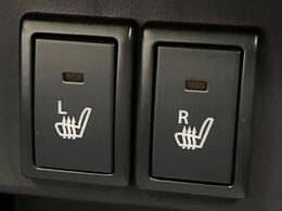 【シートヒーター】寒い日に重宝するシートヒーター！エアコンより早く温まってくれるので寒がりの人も安心ですね♪エアコンの温風は乾燥するから苦手、という方にもをおすすめです。