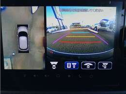 シフトをRにした後、D（前進）にすると、全方位カメラはそのままに、フロントカメラが起動します★狭い駐車場で切り返す際に便利ですよ★