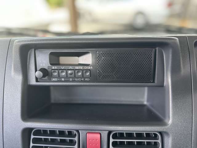 ラジオ搭載車です！