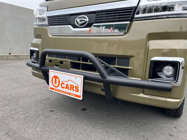 カースタイルバンパーガード付
